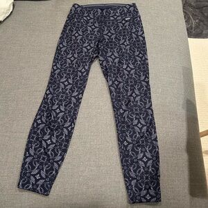 Patagonia Thermal Leggings Navy Cute Pattern